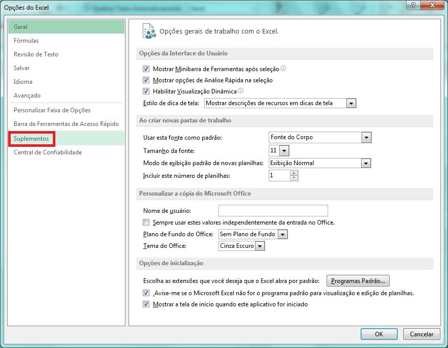 Como-habilitar-desktop-integration-no-excel